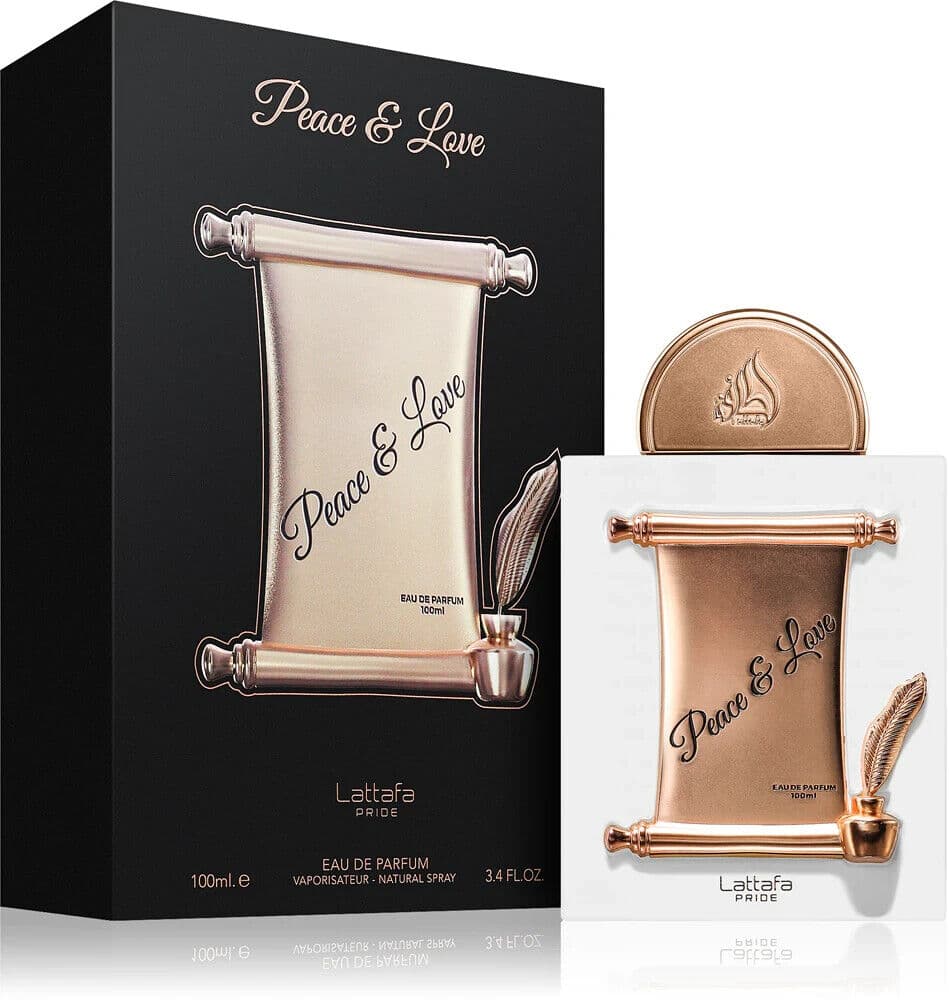 Lattafa Peace & Love product view 1