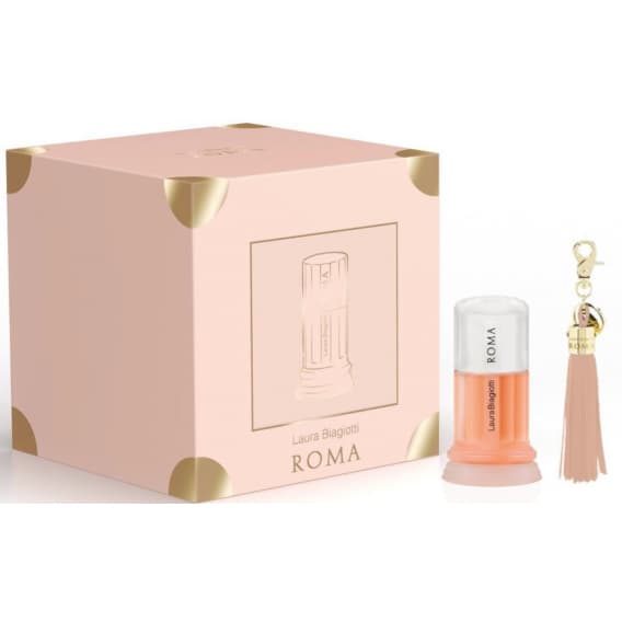 Set Dhurate Roma Spray Bag Charm për Femra, Aromë Frutore dhe Lulesh product view 1